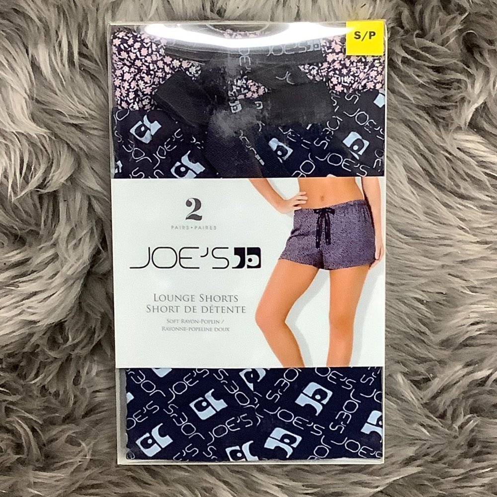 Joe's | Women's Lounge Shorts | Navy | 2 Pack | Various Sizes